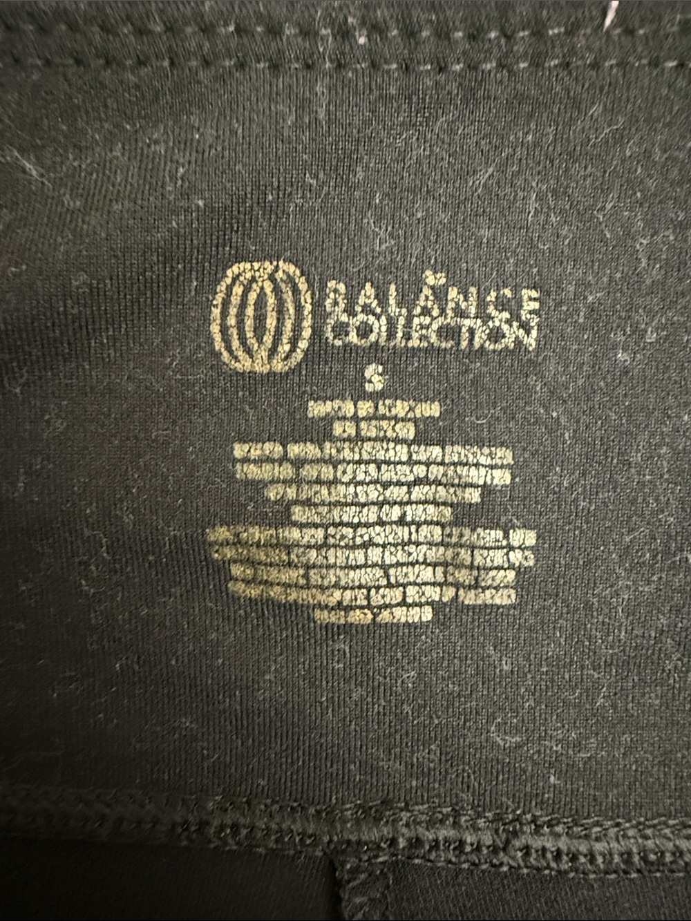 Balance Collection Black straight leg Leggings size small - Picture 9 of 9